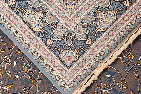 زیباترین فرش های گل برجسته