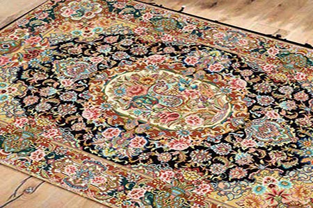 همه چیز در مورد فرش 500 شانه ماشینی ابریشم گونه