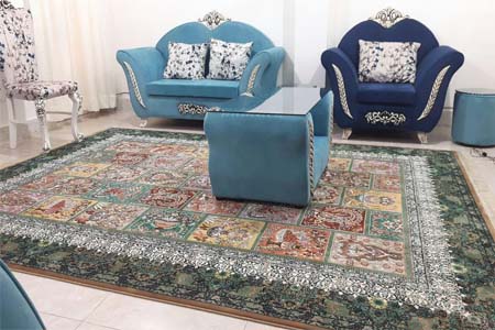 فرش طرح 700 شانه کاشان