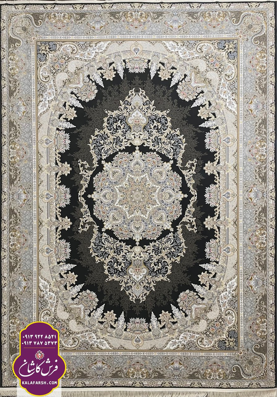 فرش 1200 شانه برجسته طرح اسطوره