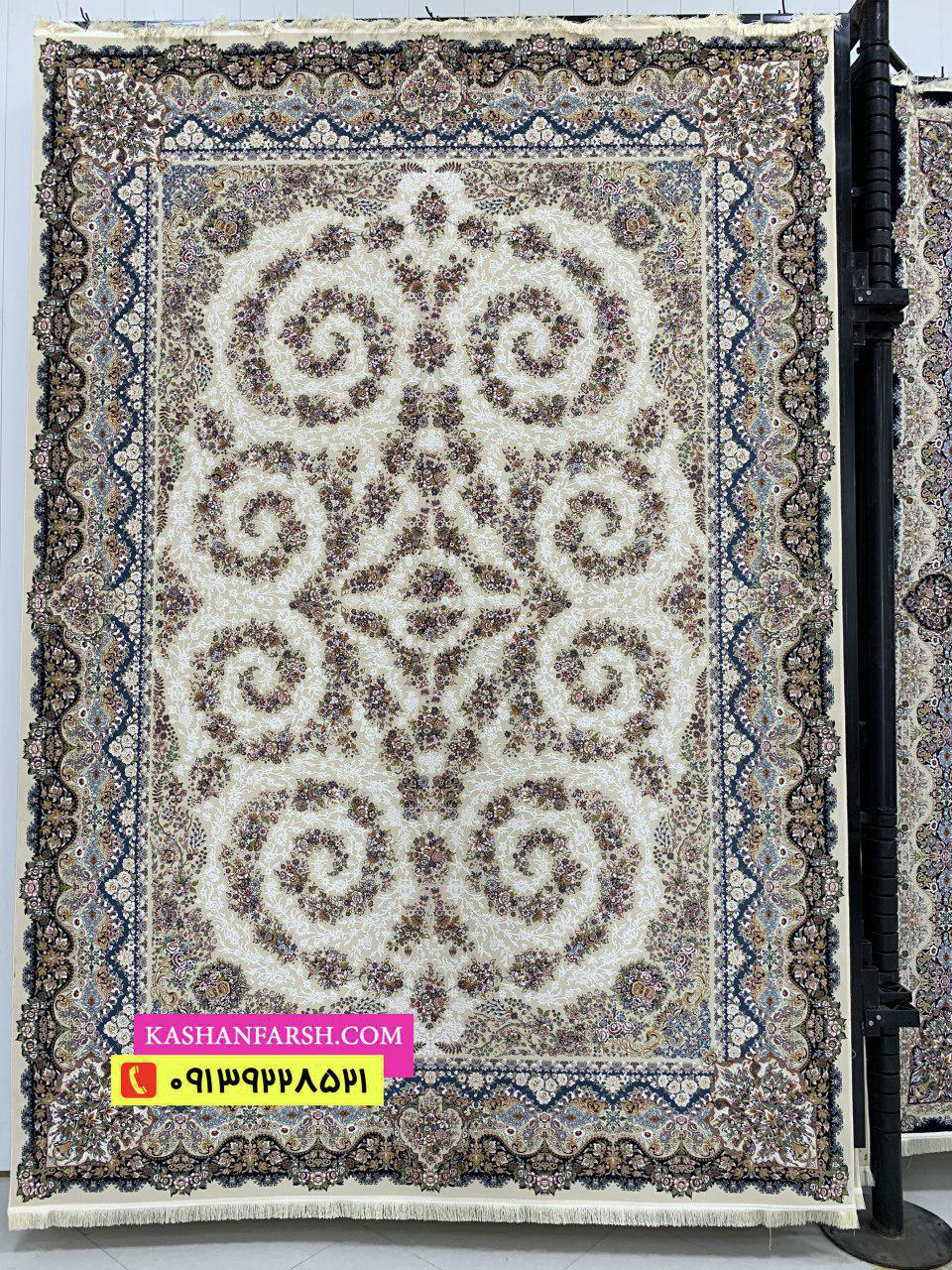 فرش بهارا 1200 شانه گل برجسته