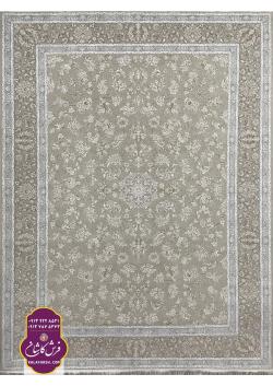 فرش ماشینی کاشان طرح افرا  1200 شانه برجسته