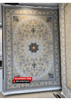 فرش زیبای اصفهان 1000 شانه برجسته